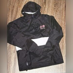 BRAND NEW 1/4 Zip Anorak Alpha Phi Rain Jacket GREAT DEAL